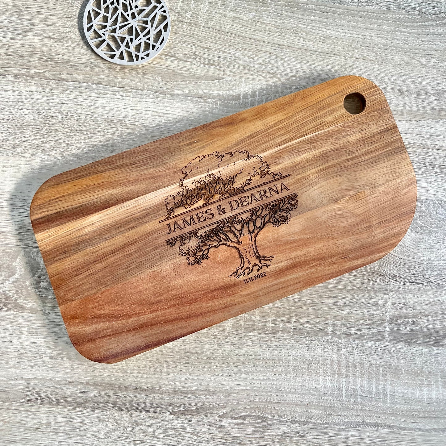 First names tree board