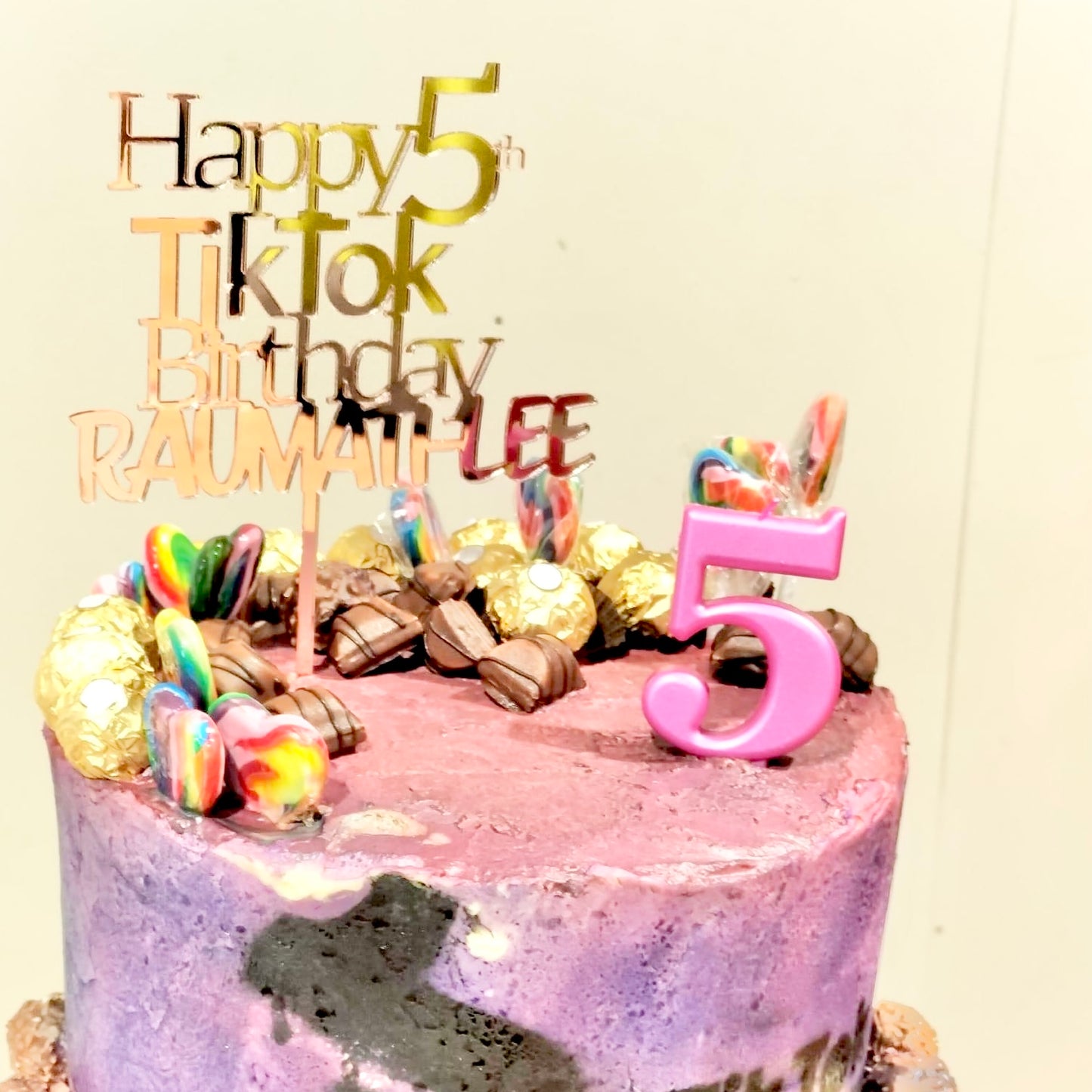 YES we make custom cake toppers - Younique Collective