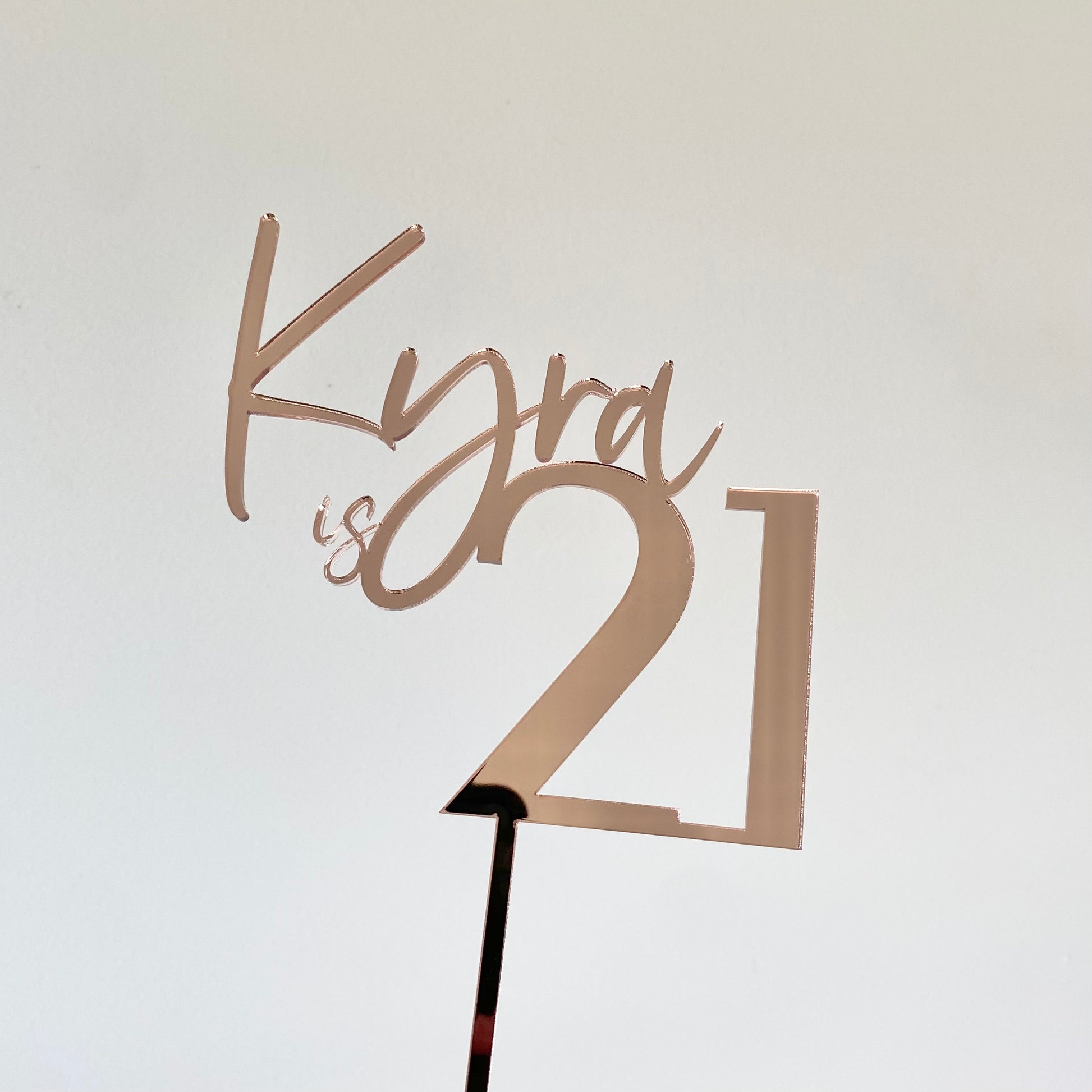 YES we make custom cake toppers - Younique Collective