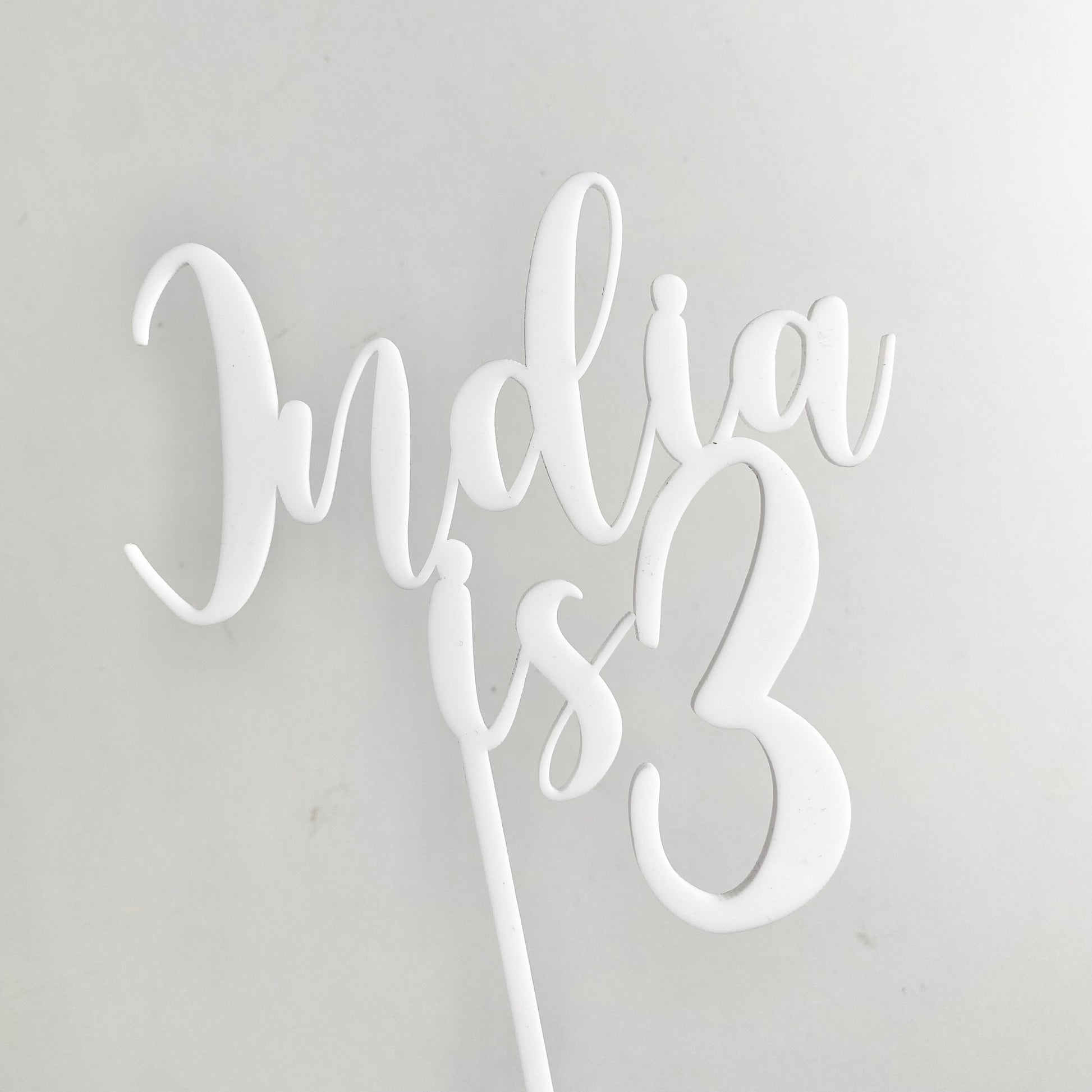 Custom cake toppers - Younique Collective