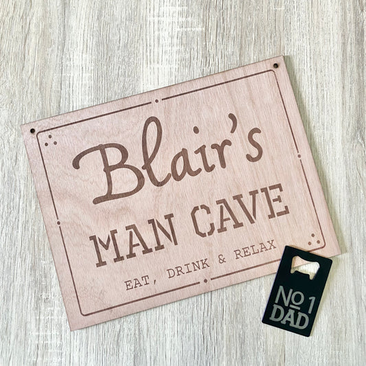 Man Cave sign