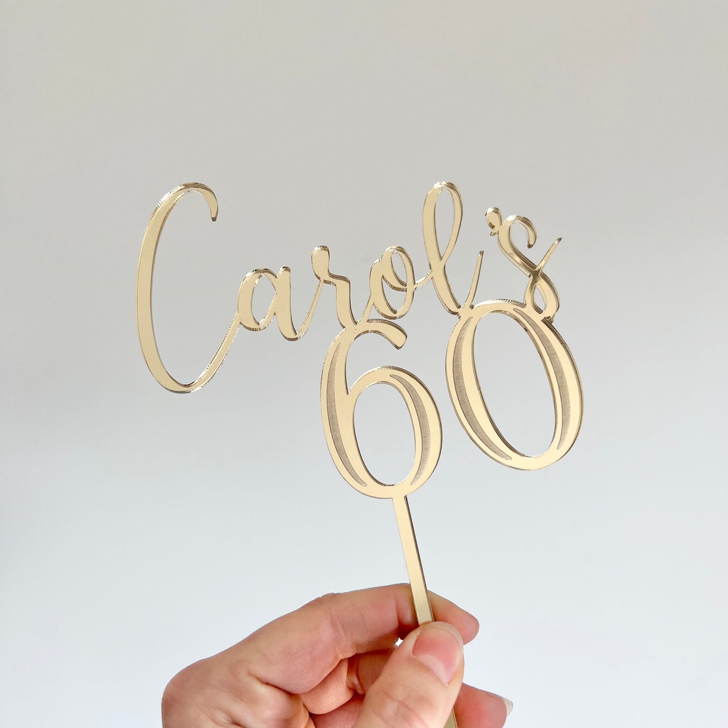 Custom cake toppers