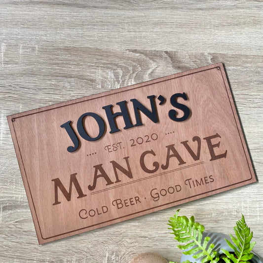 Est. Man Cave Sign
