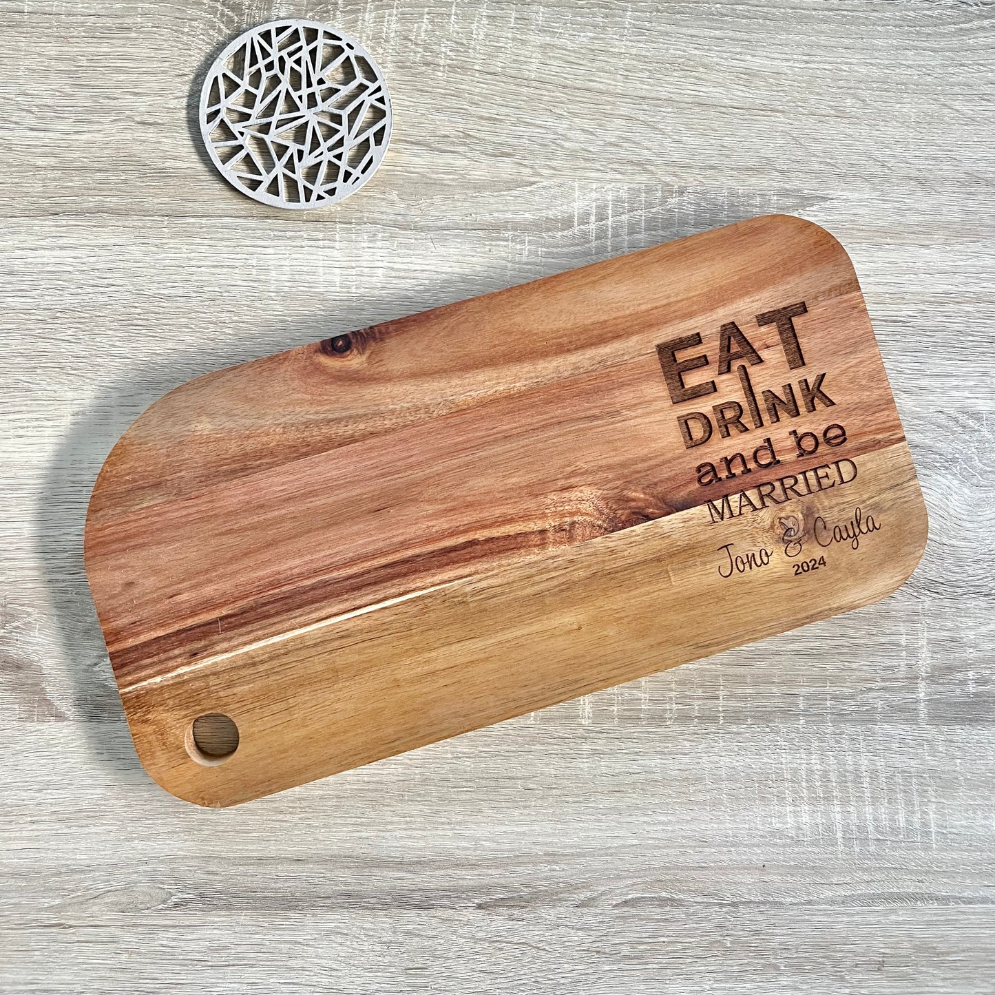 Eat Drink & be Married board
