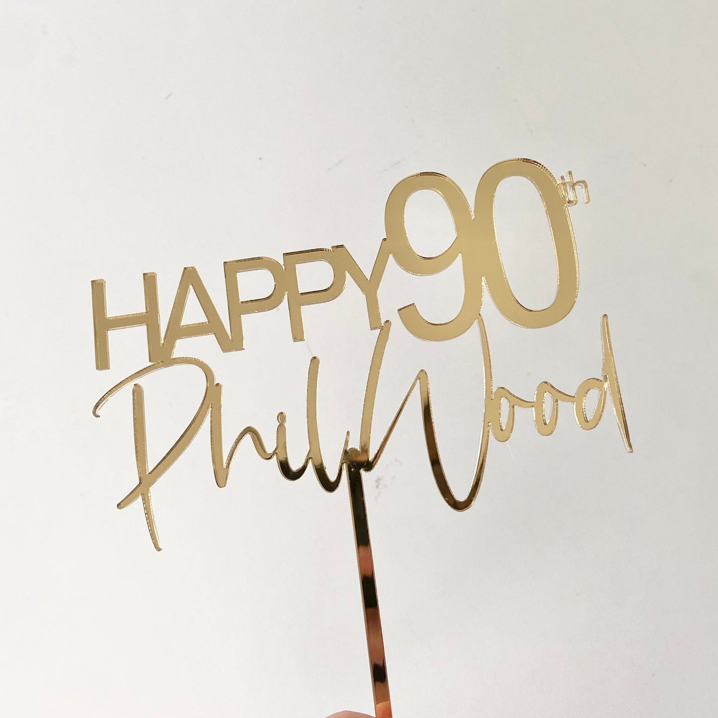 YES we make custom cake toppers - Younique Collective