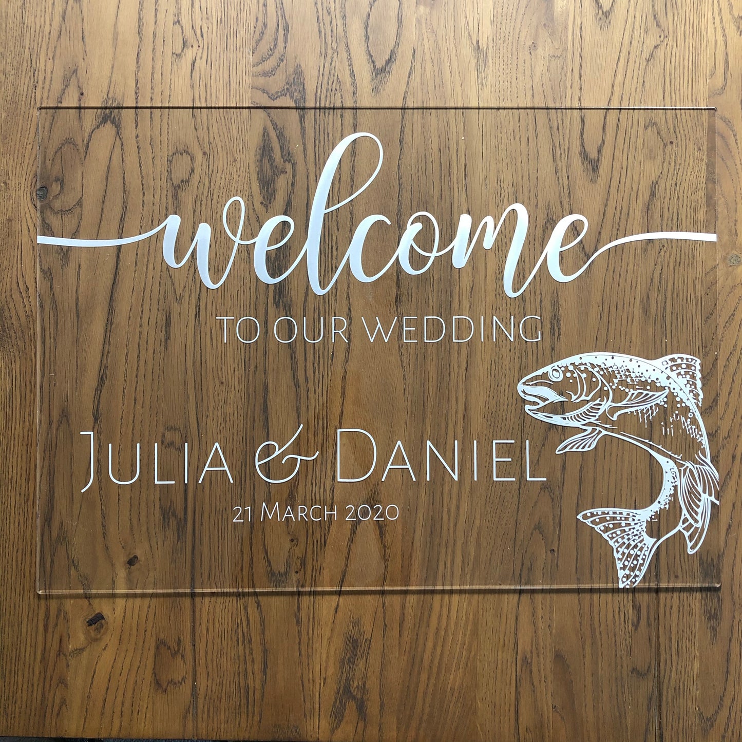 Welcome Sign A1 Customised - Younique Collective