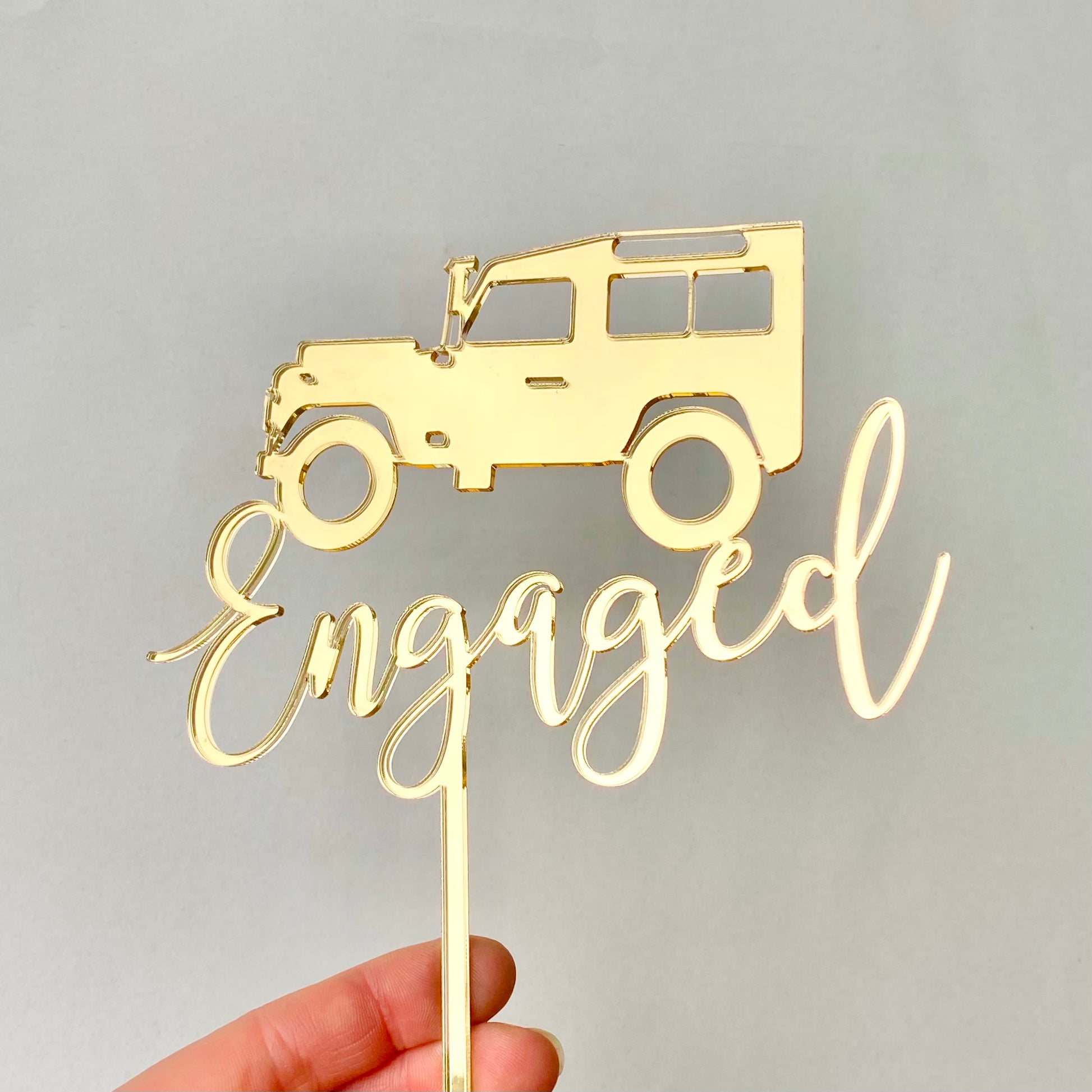 YES we make custom cake toppers - Younique Collective