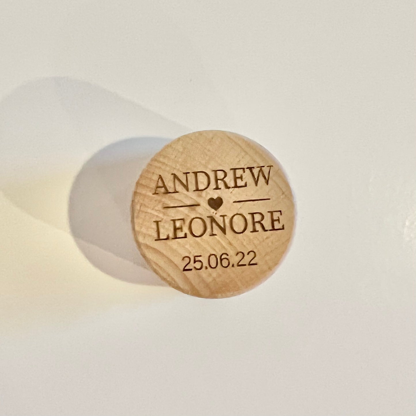 Couple ring box - Names with heart