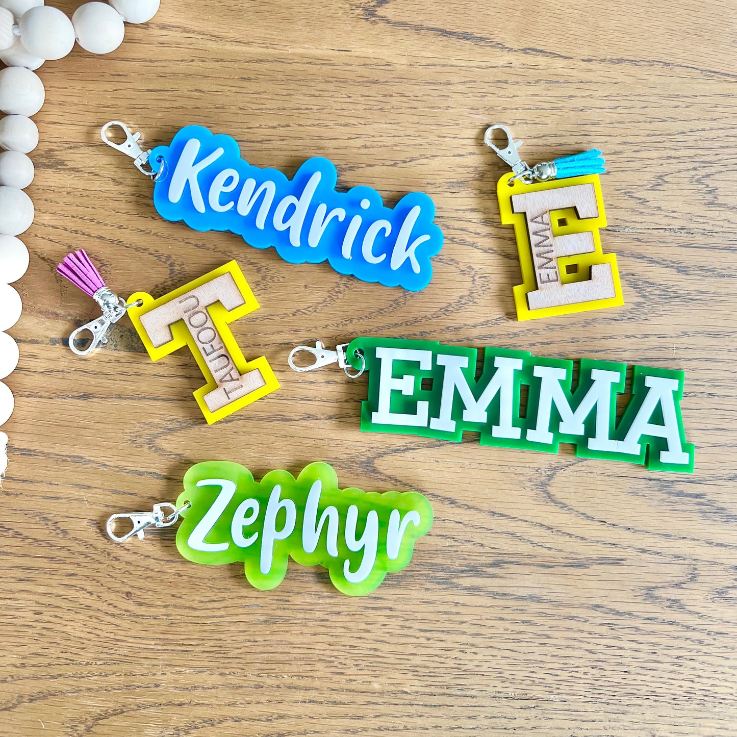 Limited Edition Frosted Bag Tags