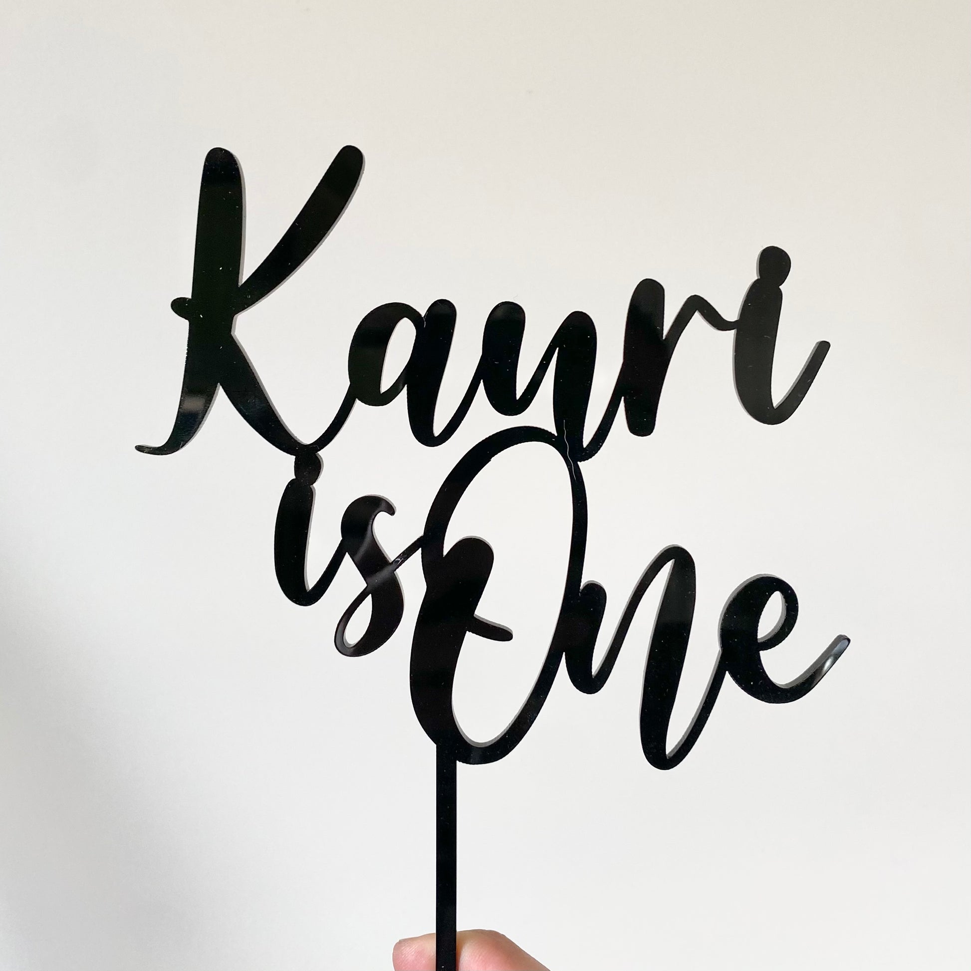YES we make custom cake toppers - Younique Collective