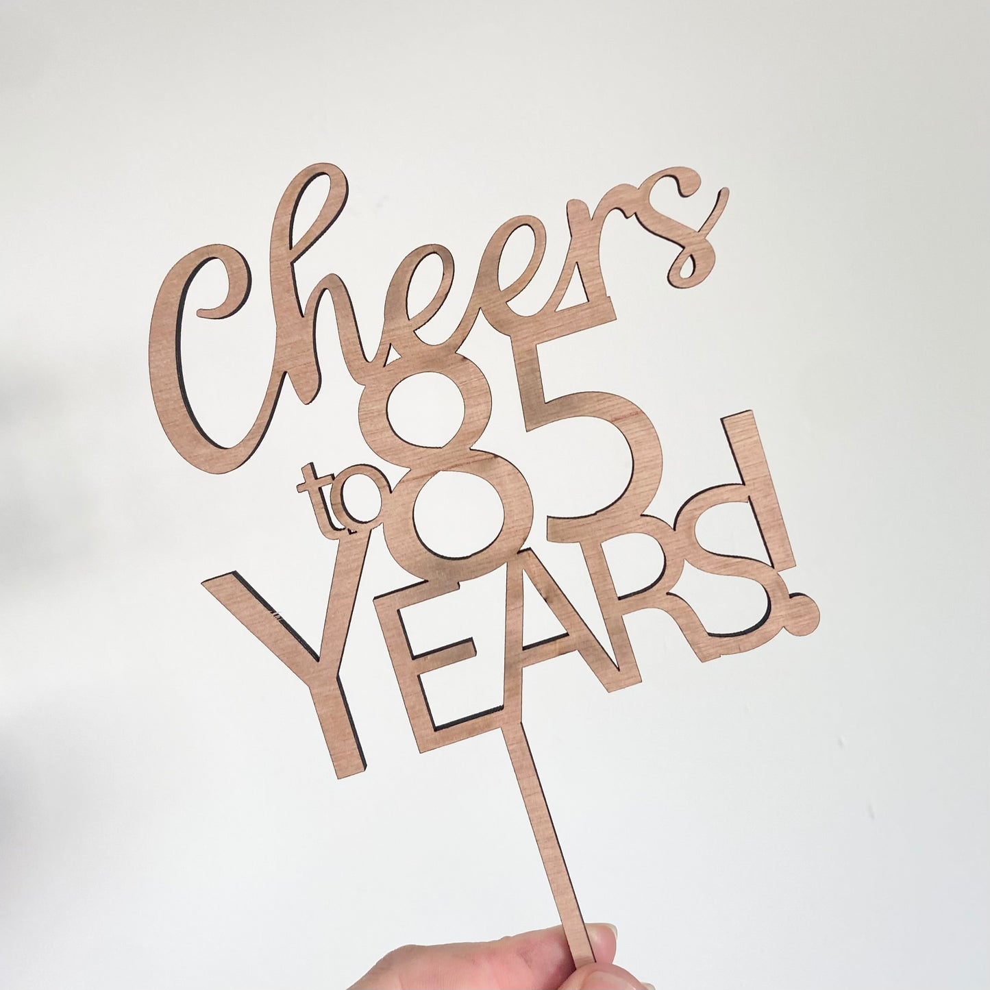 Cheers to years topper