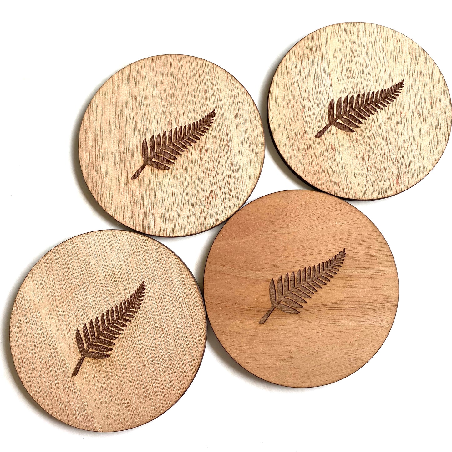 New Zealand Fern coasters - Younique Collective