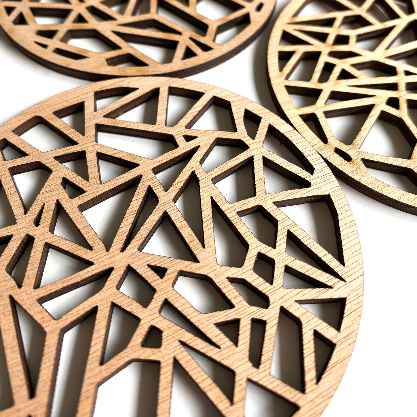 Geometric coasters - triangle - Younique Collective