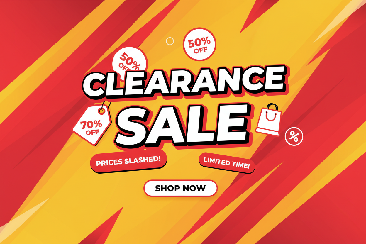 CLEARANCE MUST GO