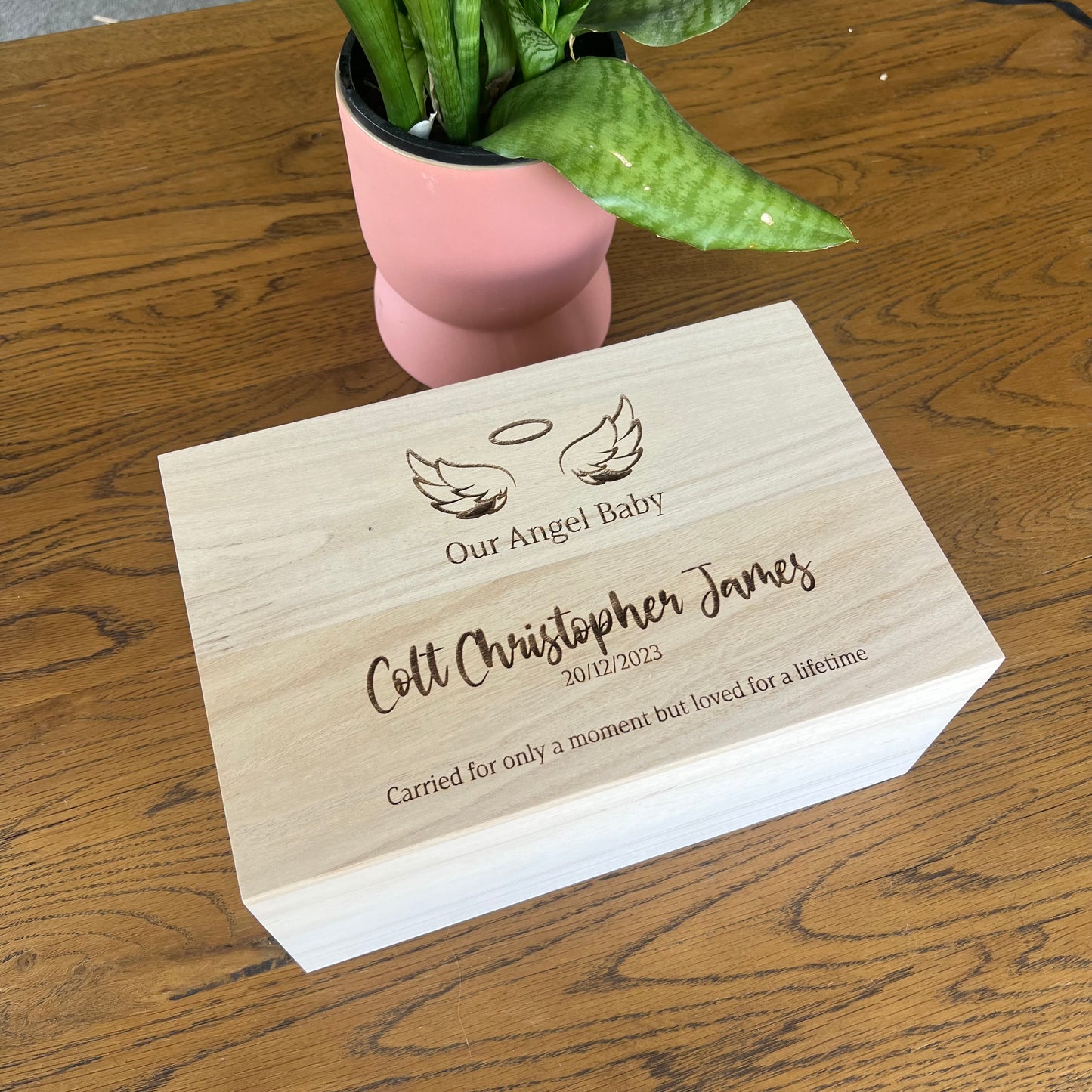 Our Angel Baby Memory Keepsake Box