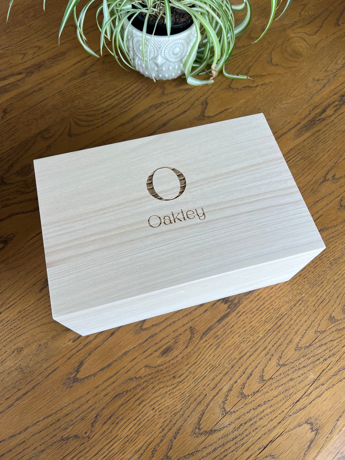 The Mitchell birth details keepsake box