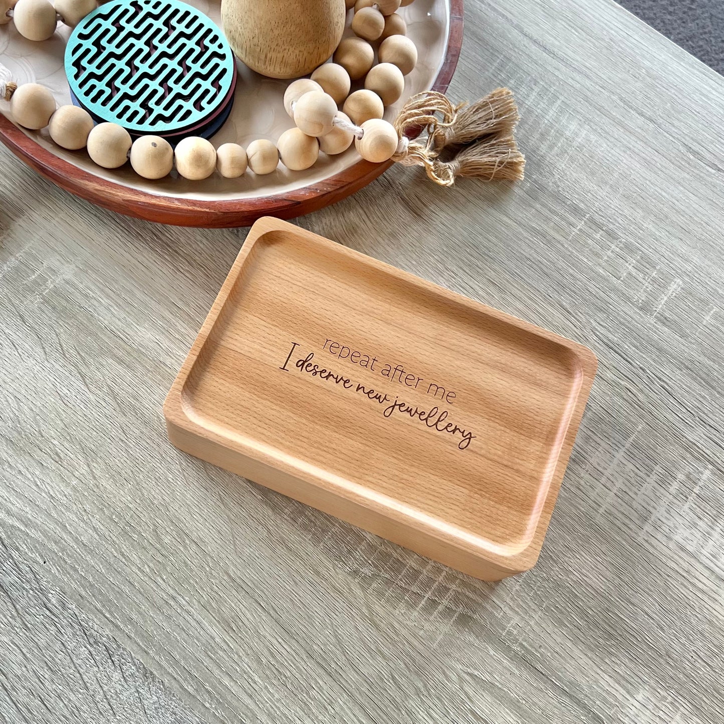 Repeat after me Jewellery Keepsake Box