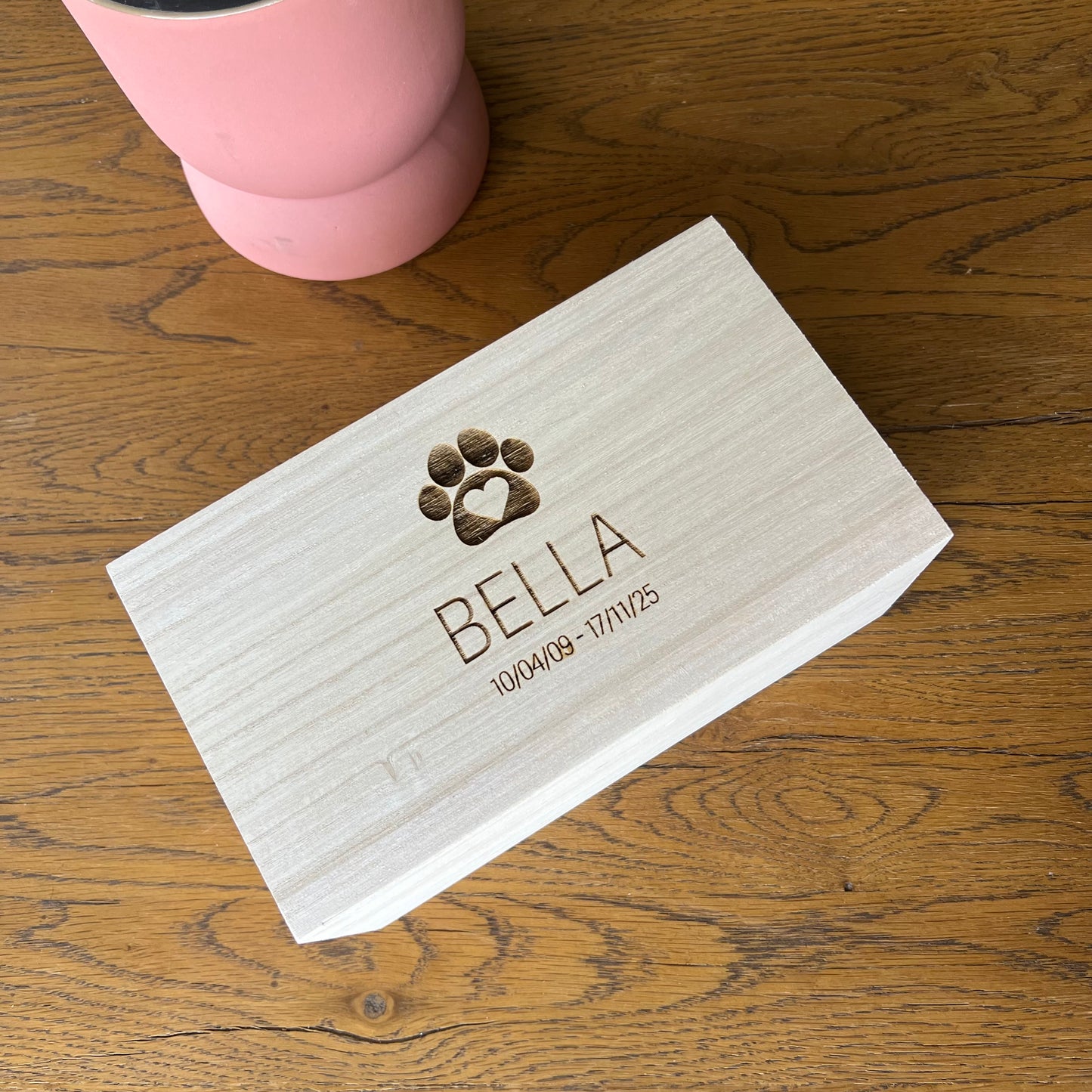 Animal Memorial Keepsake box - The Dolce