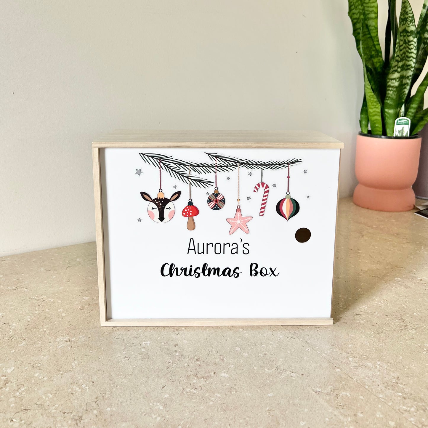 Decorations Printed Christmas Eve Box