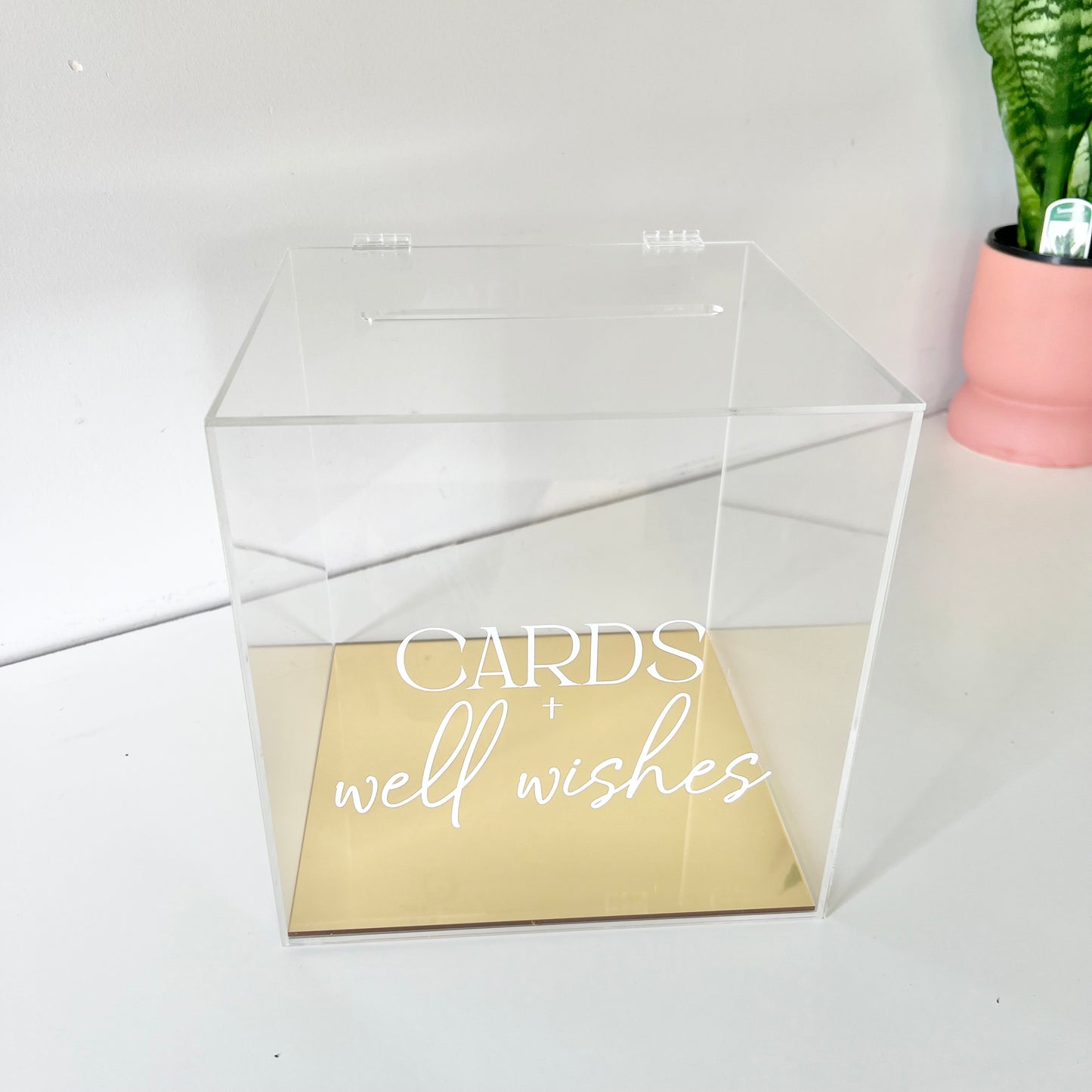 Mirror Insert for Clear Wishing Wells