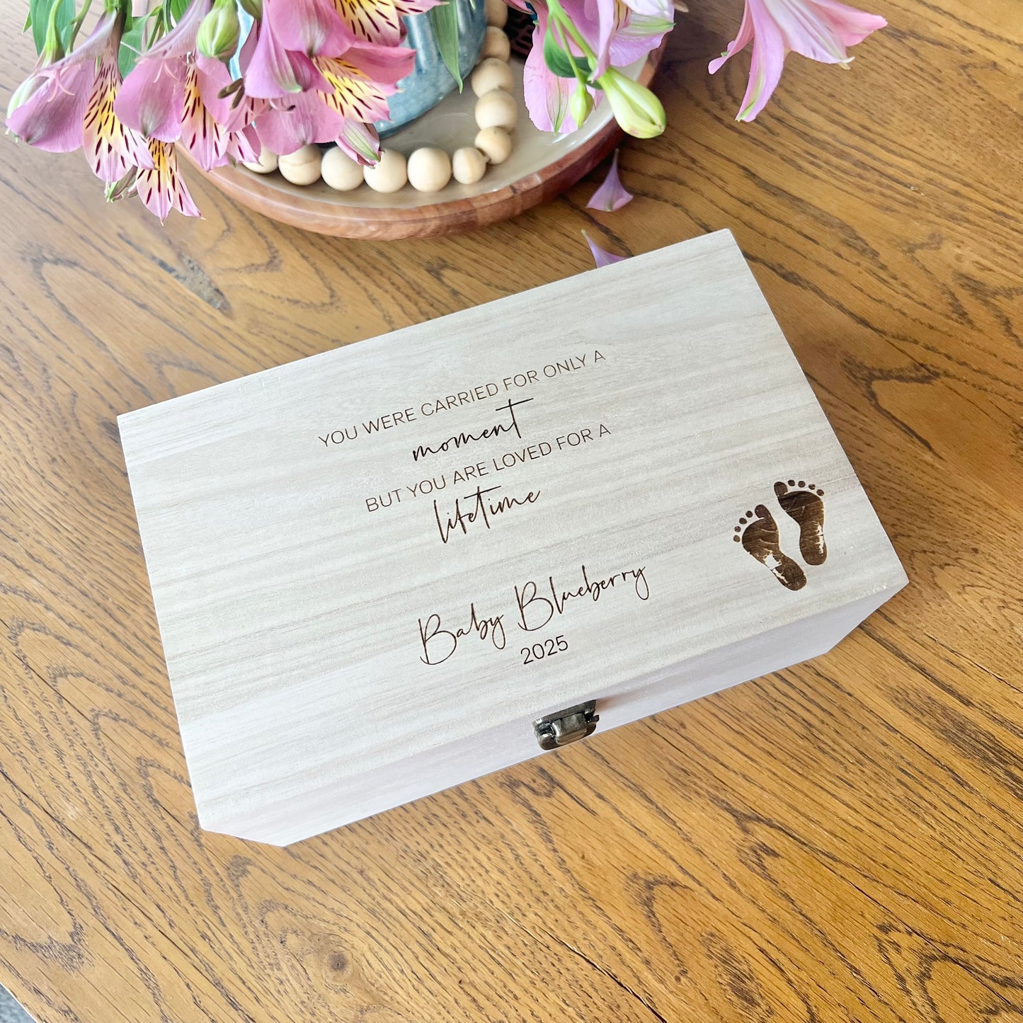 Loved for a Lifetime Memorial keepsake box