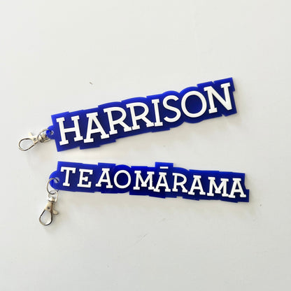 The Louis - Personalised School Bag Tag