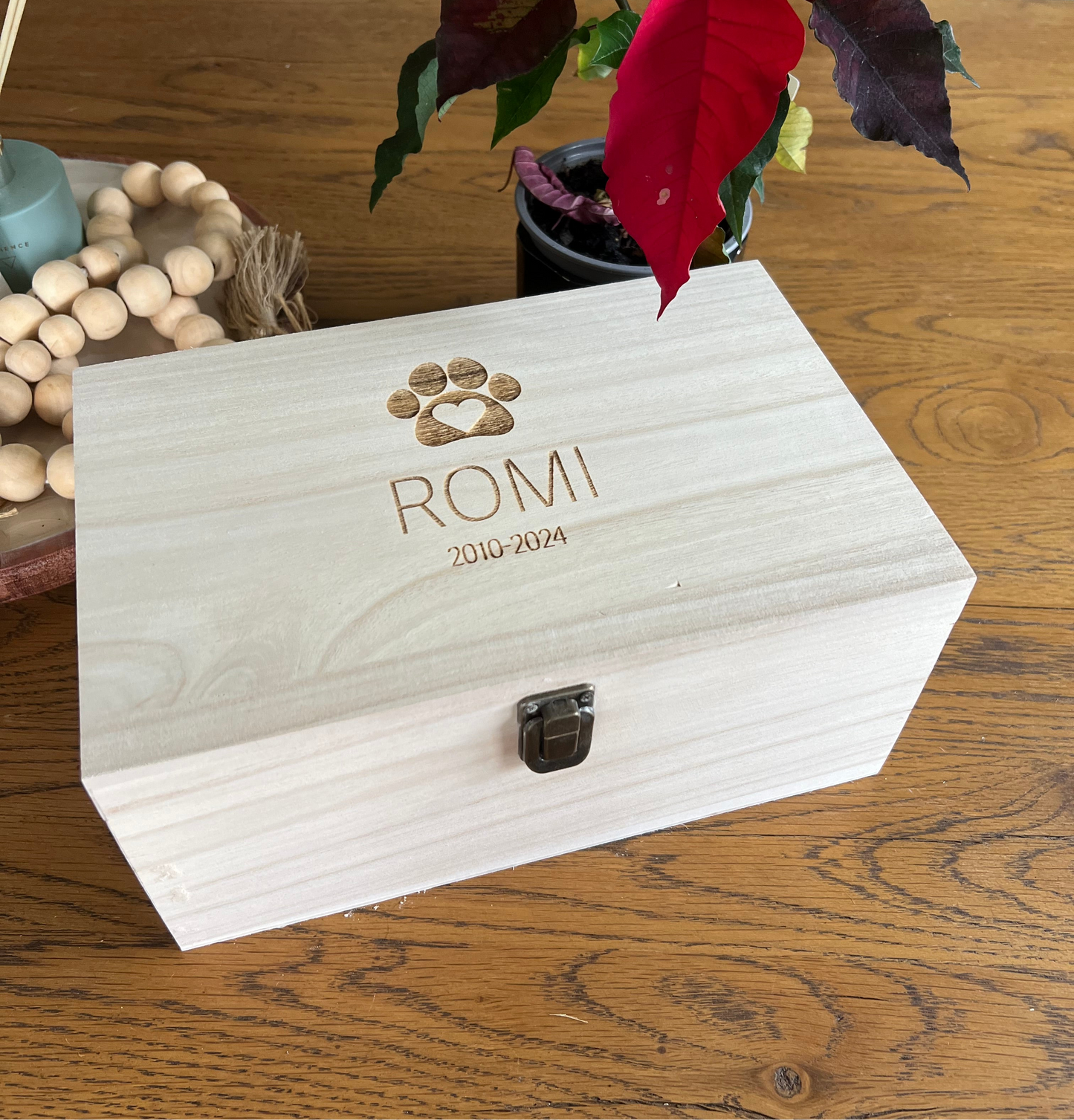 Animal Memorial Keepsake box - The Dolce