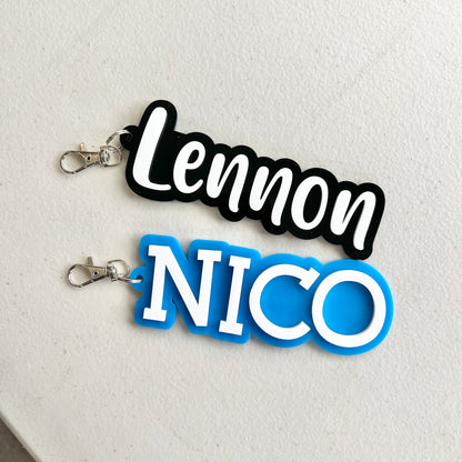 The Louis - Personalised School Bag Tag