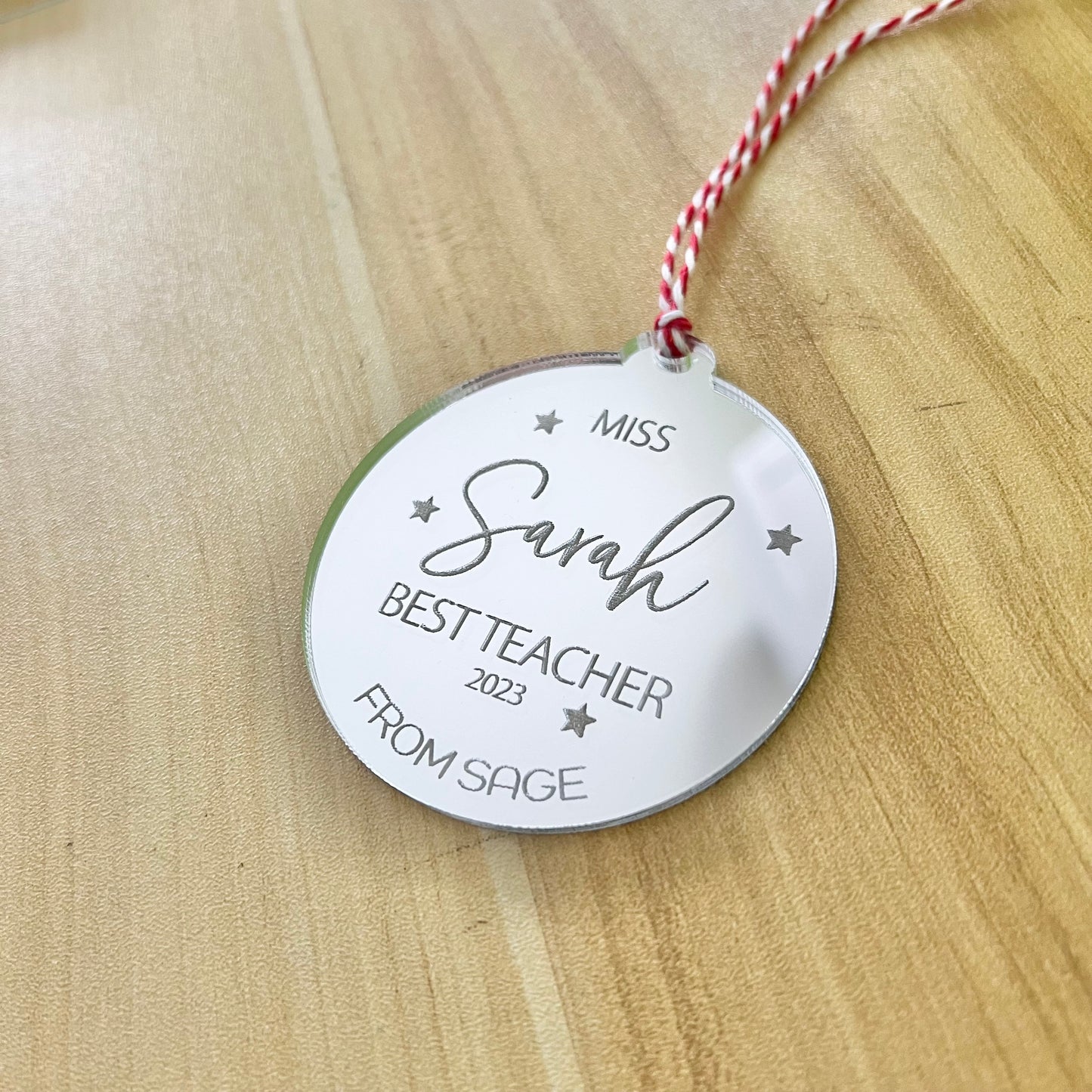 Teacher Christmas decorations