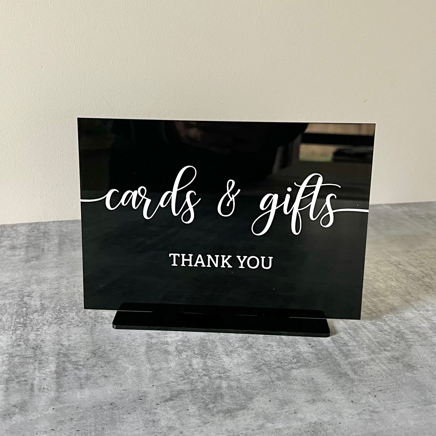 Cards & Gifts sign