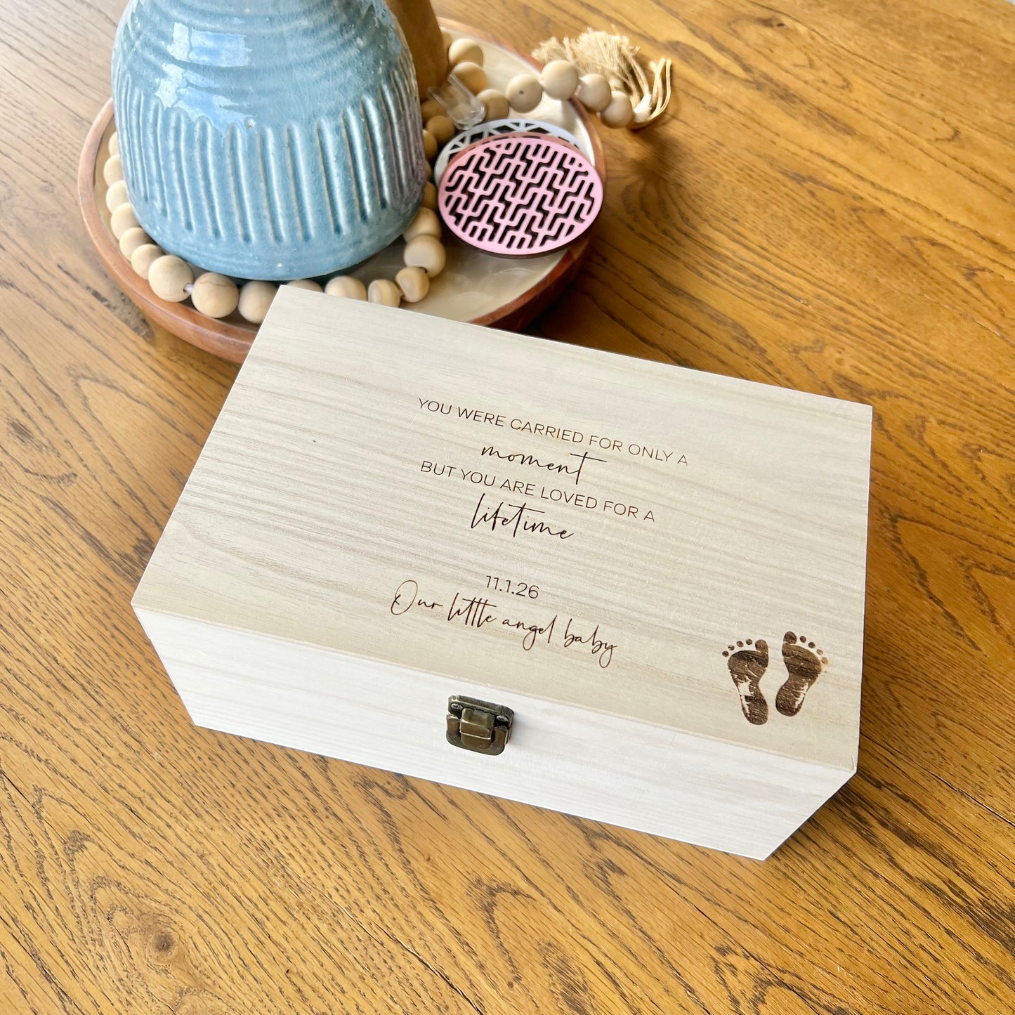 Loved for a Lifetime Memorial keepsake box