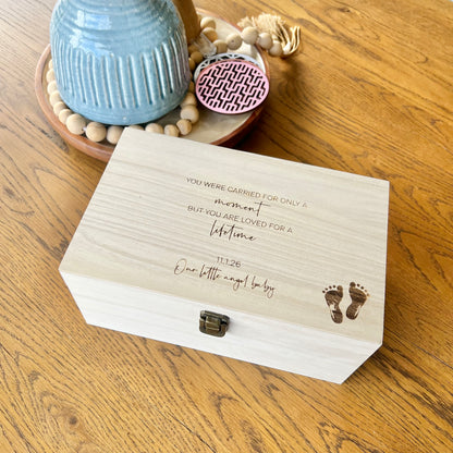 Loved for a Lifetime Memorial keepsake box
