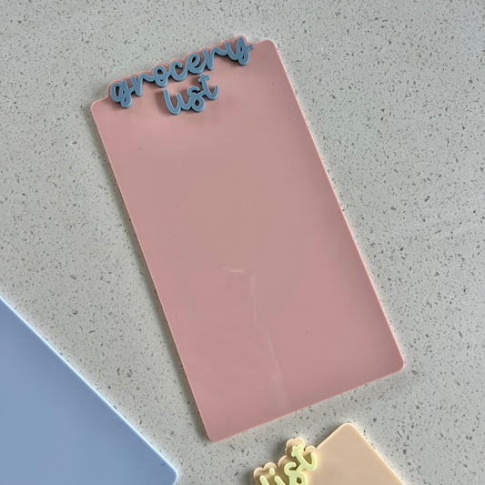 Grocery List Planner