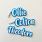Name Bag tags