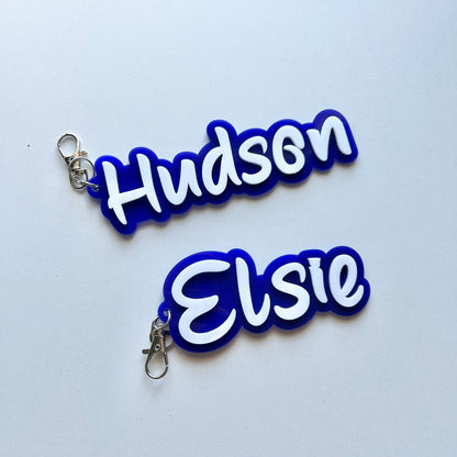 The Mason - Personalised School Bag Tag