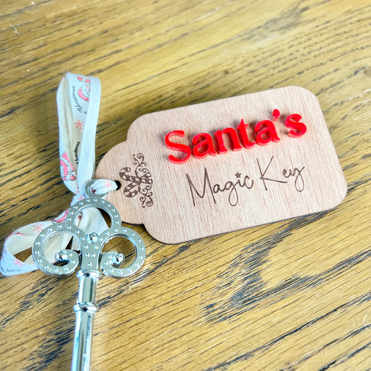 Santa’s Magic Key 3D Wooden