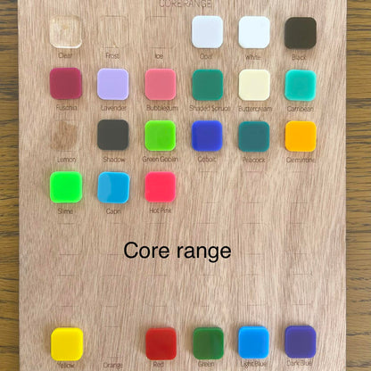 Acrylic Colour Range
