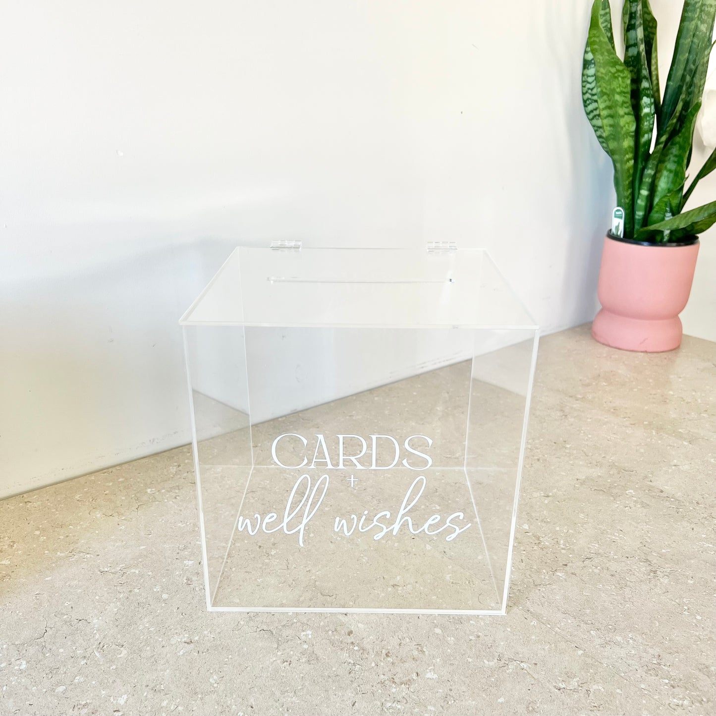 Cards & Well Wishes Wishing Well with Decal