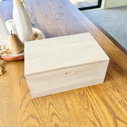 The Ariel birth details keepsake box - Hello Sunday Ltd