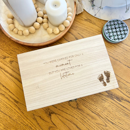 Loved for a Lifetime Memorial keepsake box