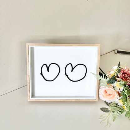Hand-Drawn Heart in Frame