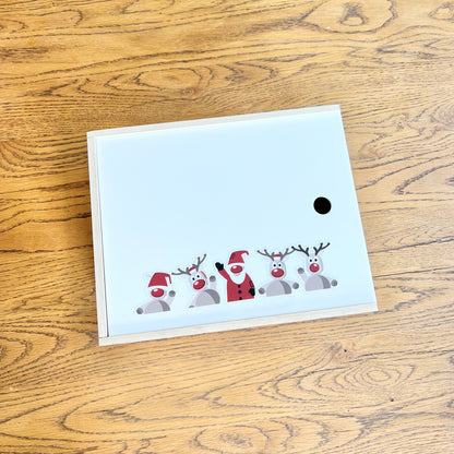 Reindeer Printed Christmas Eve Box