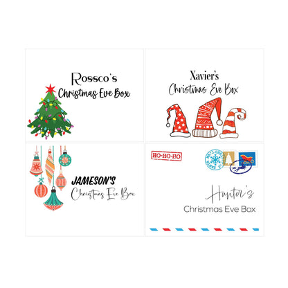 Postcard Printed Christmas Eve Box