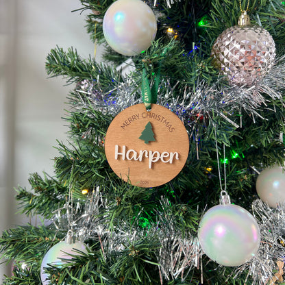Round Name decoration