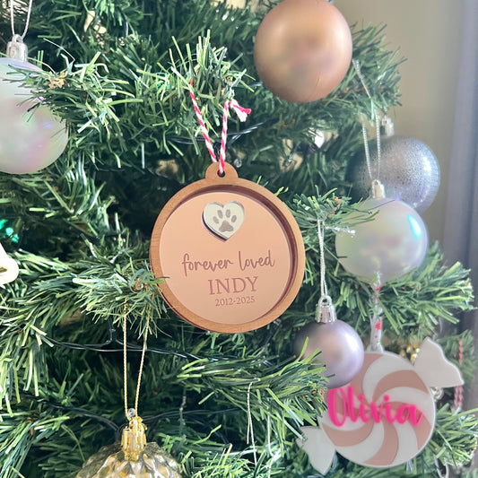 Forever Loved pet decoration