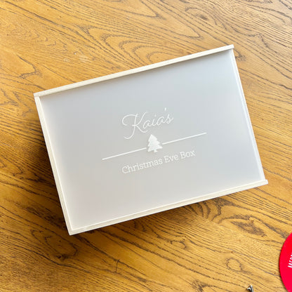 Acrylic Lid Christmas Eve Boxes