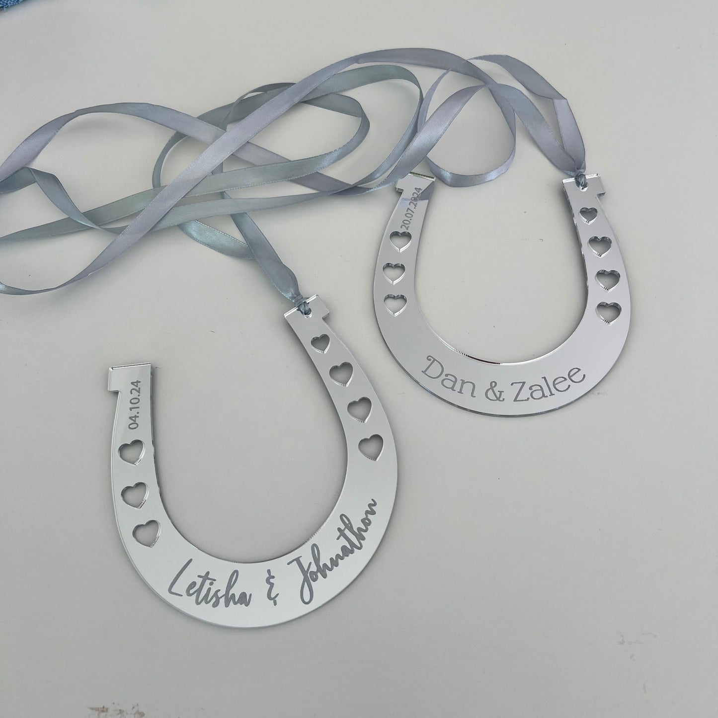 Acrylic Engraved horseshoe