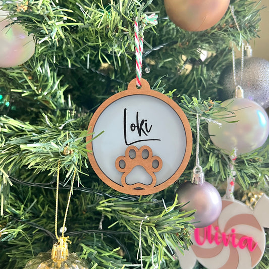 The Loki pet decoration