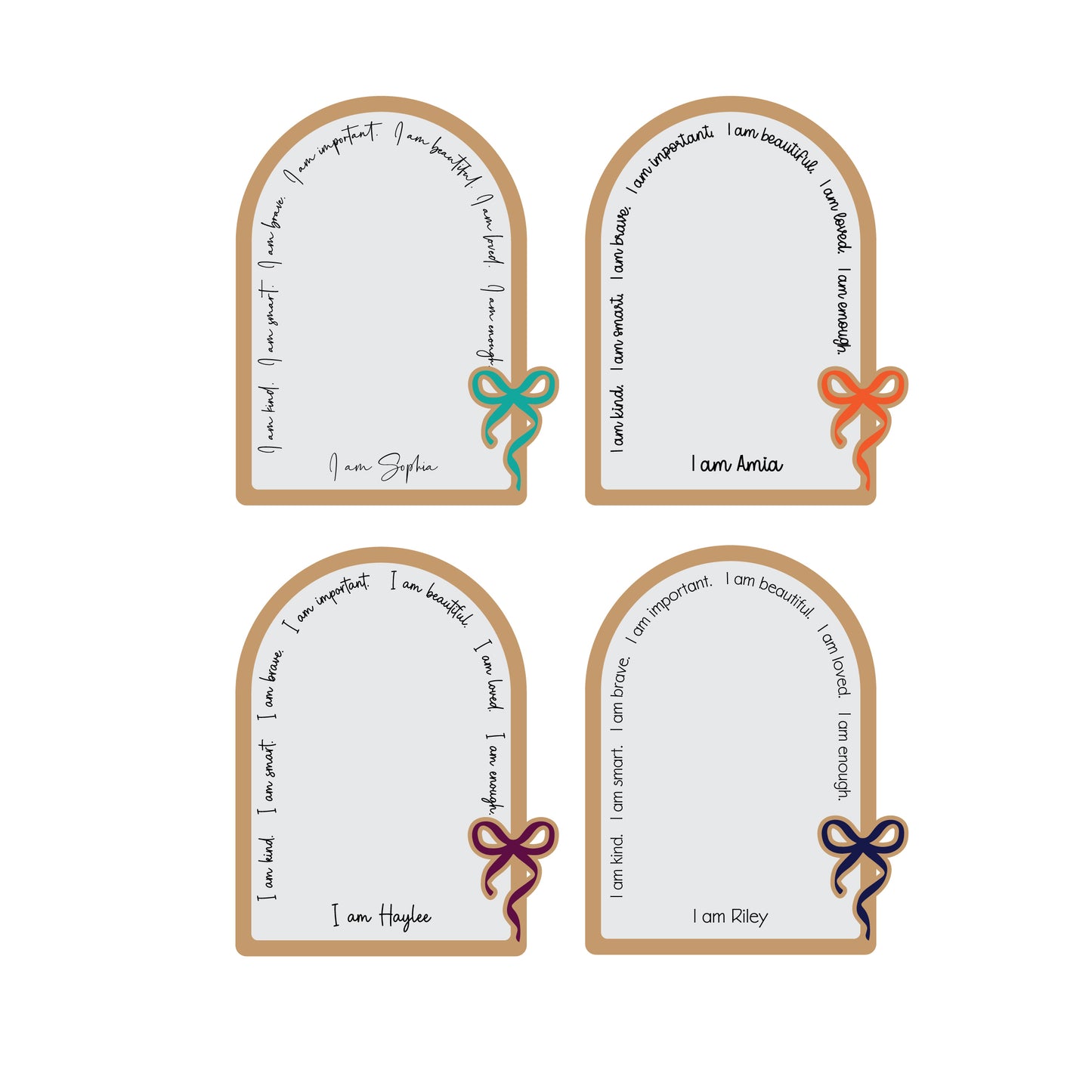 Affirmation Mirror – Bow
