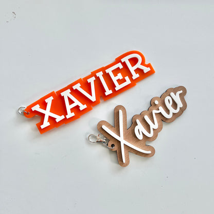 The Louis - Personalised School Bag Tag